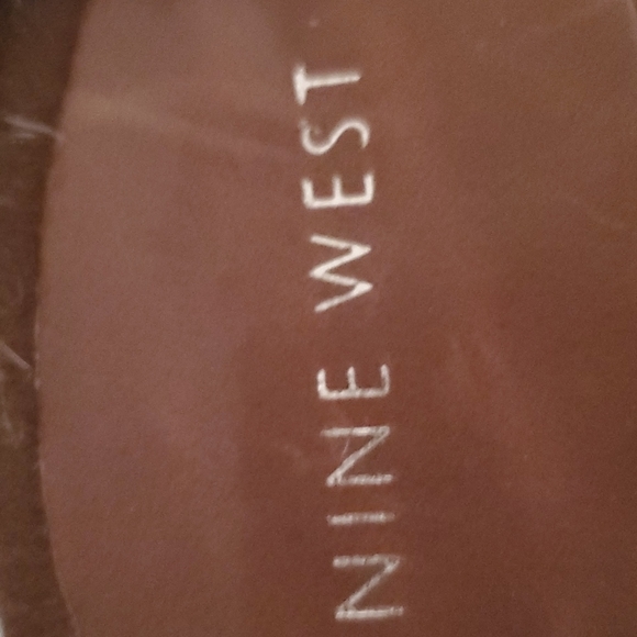 Nine west leather wedge sandal - Picture 7 of 8